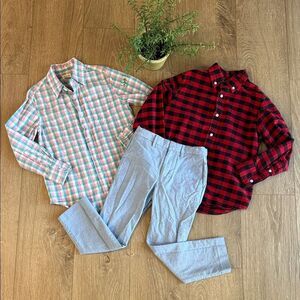 ((3 PIECE)) BOYS CREWCUTS BUNDLE SIZE 6 EEEUC